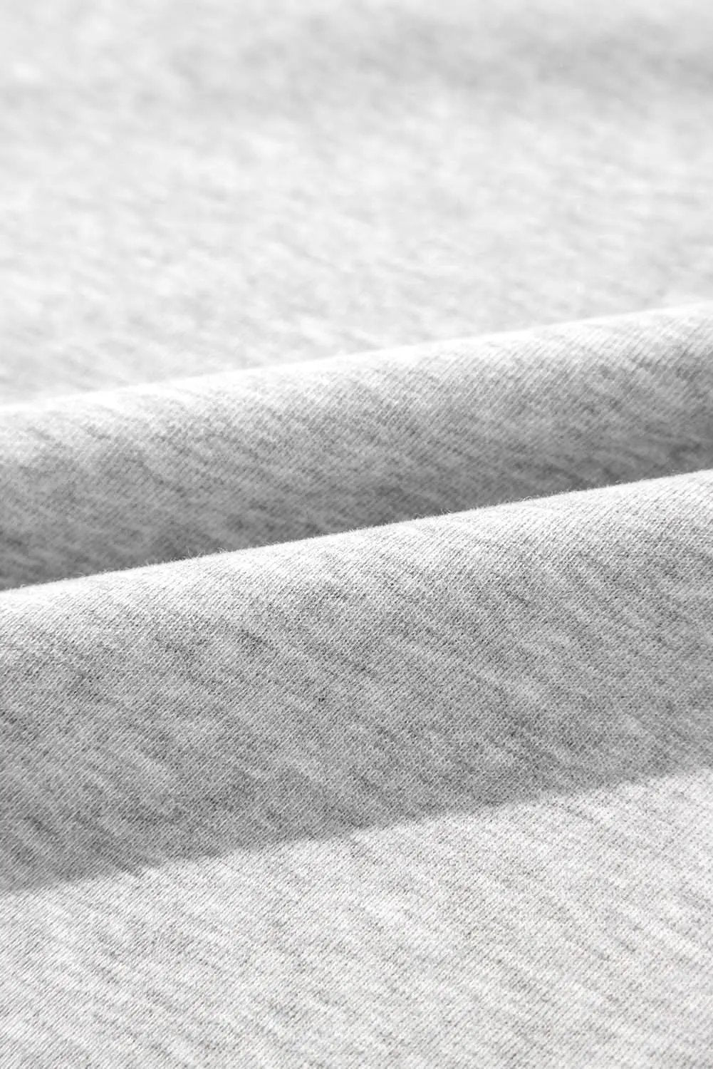 Chic gray drop shoulder pullover - Love Salve